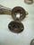 Villa Solid Brass Ornate Slanted Pull Handles in leaf & Bud Design 90H x 305L x 70W