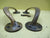 Vintage Solid Brass Pull Handles with Screws 50H x 230L x 70W