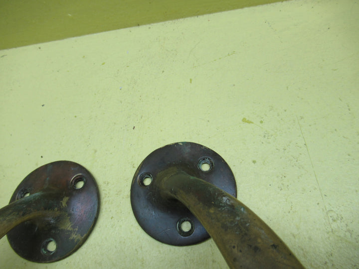 Vintage Solid Brass Pull Handles with Screws 50H x 230L x 70W
