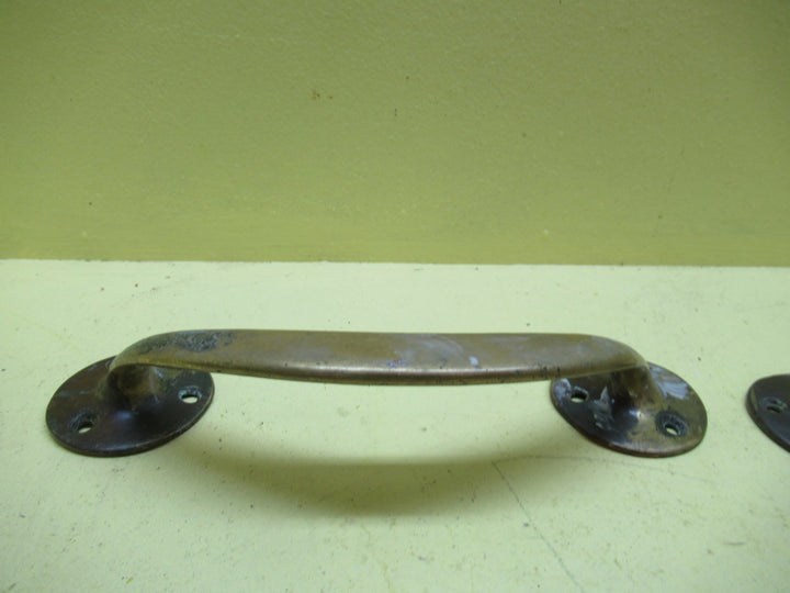 Vintage Solid Brass Pull Handles with Screws 50H x 230L x 70W