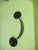 Vintage Solid Brass Pull Handles with Screws 50H x 230L x 70W