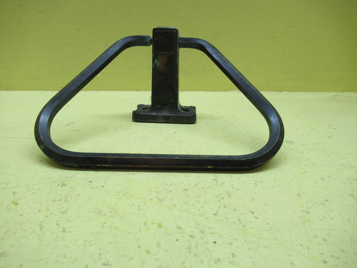 Retro Brass Ornate Triangle Shaoe Towel Holder 120H x 150W x 75D