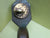 Art Deco Antique Brass Front Entrance Key Lock Pull Handle with Kenrick Night Latch 215L x 26-42W x 40D