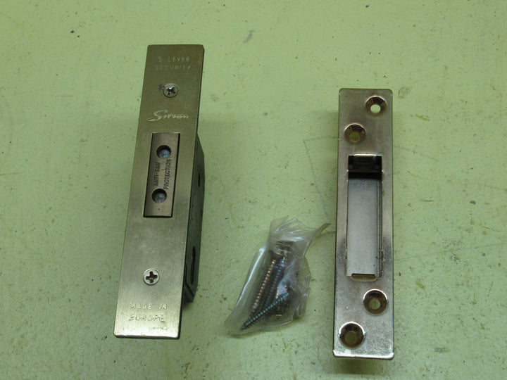 Slyvan 5 Lever Security Mortice Lock with Striker & Screws(No Key)