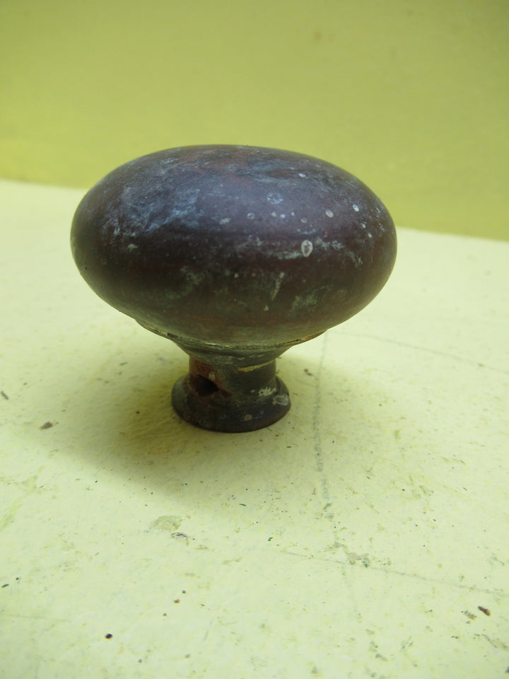 Antique Brass Round Door Knob 45H x 55Dia