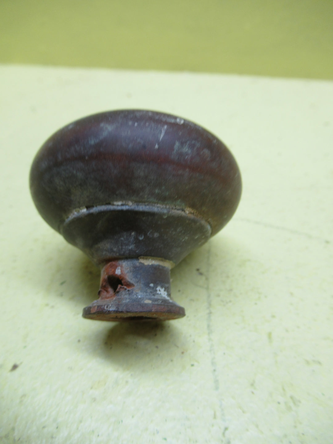 Antique Brass Round Door Knob 45H x 55Dia