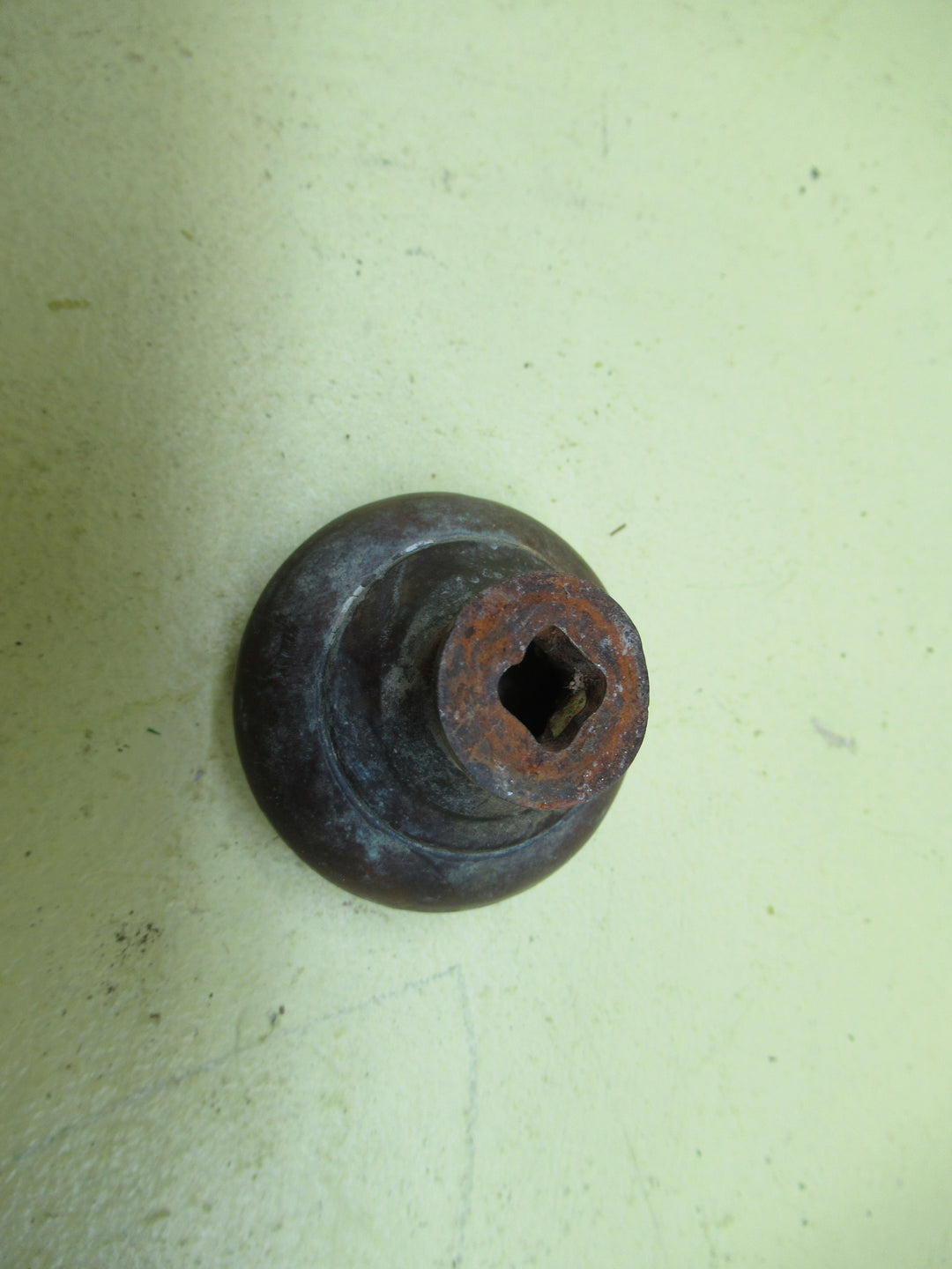 Antique Brass Round Door Knob 45H x 55Dia