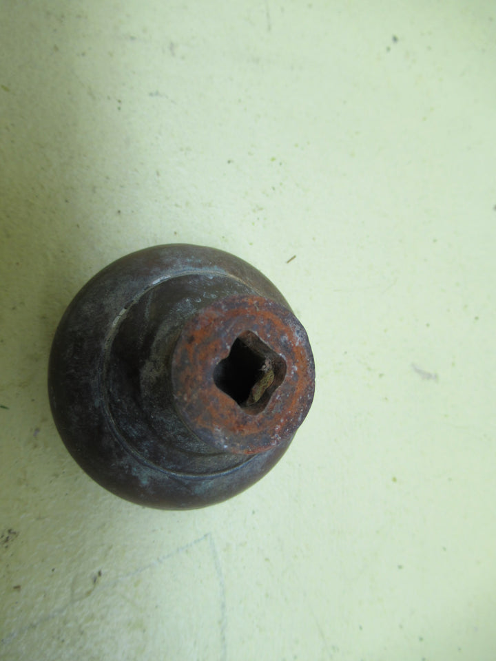 Antique Brass Round Door Knob 45H x 55Dia