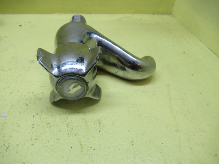 Flat Wide Small Fin Top Faucet Basin Tap 75H x 100D x 65Dia