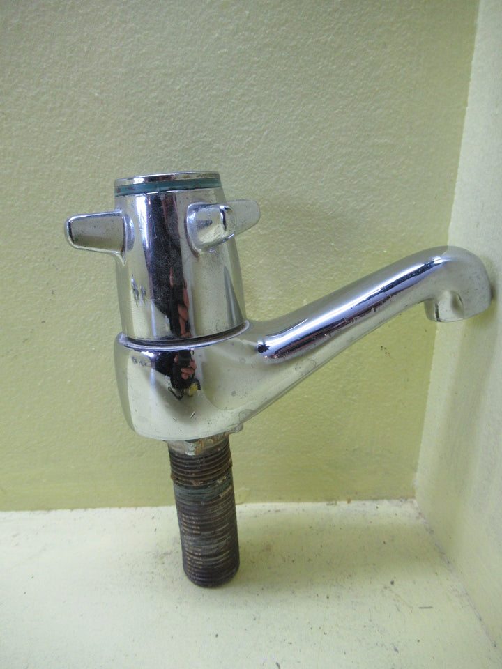 Tall Slanted Small Pointed Fin Basin Faucet Tap 75H x 120D x 65D