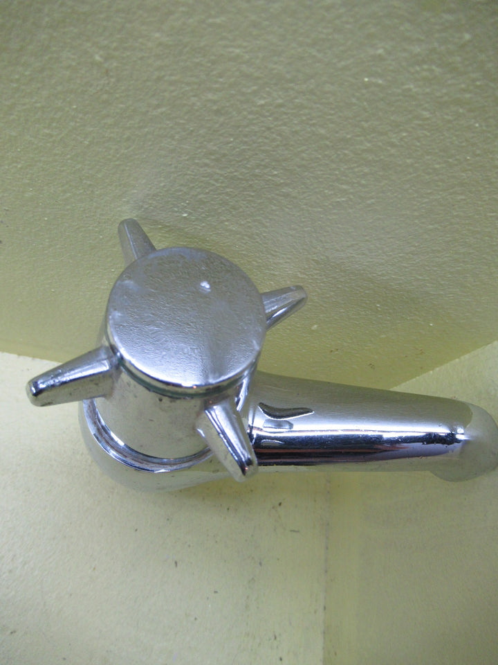Tall Slanted Small Pointed Fin Basin Faucet Tap 75H x 120D x 65D