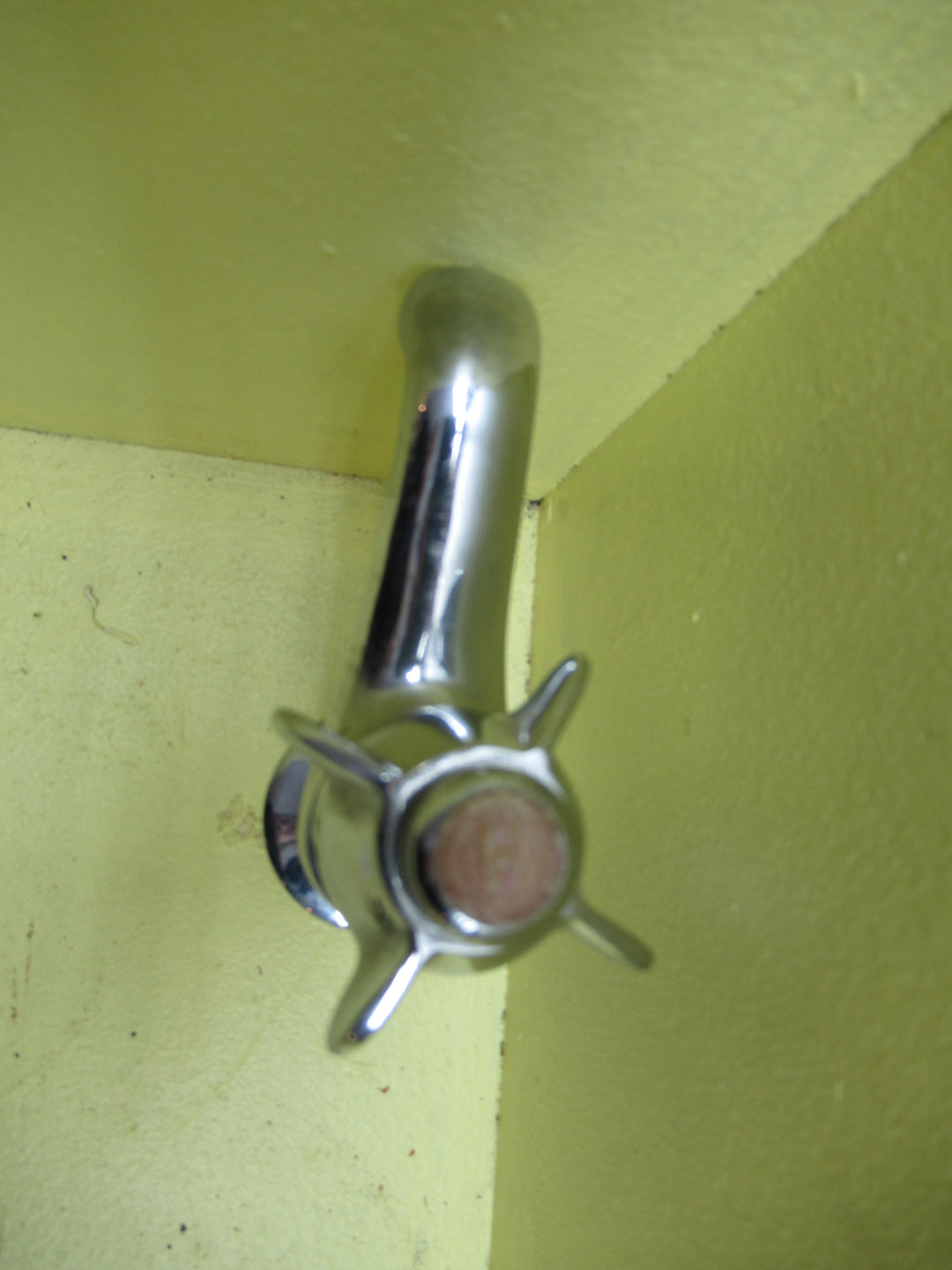 Tall Slanted Small Pointed Fin Basin Faucet Tap 75H x 120D x 65D