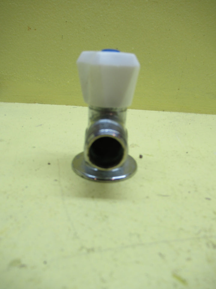 White Acrylic Top Toilet Water Valve 65J x 40Dai  x 50D