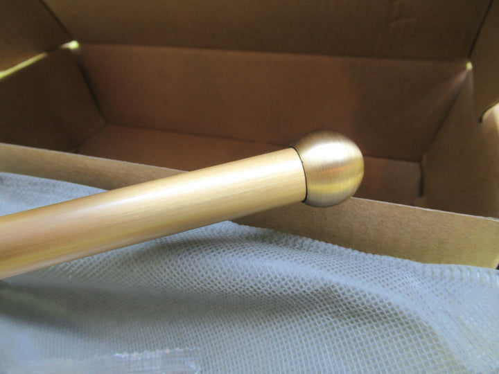 Satin Brass Toilet Roll Holder(New)  70D x 200W x 55Dai
