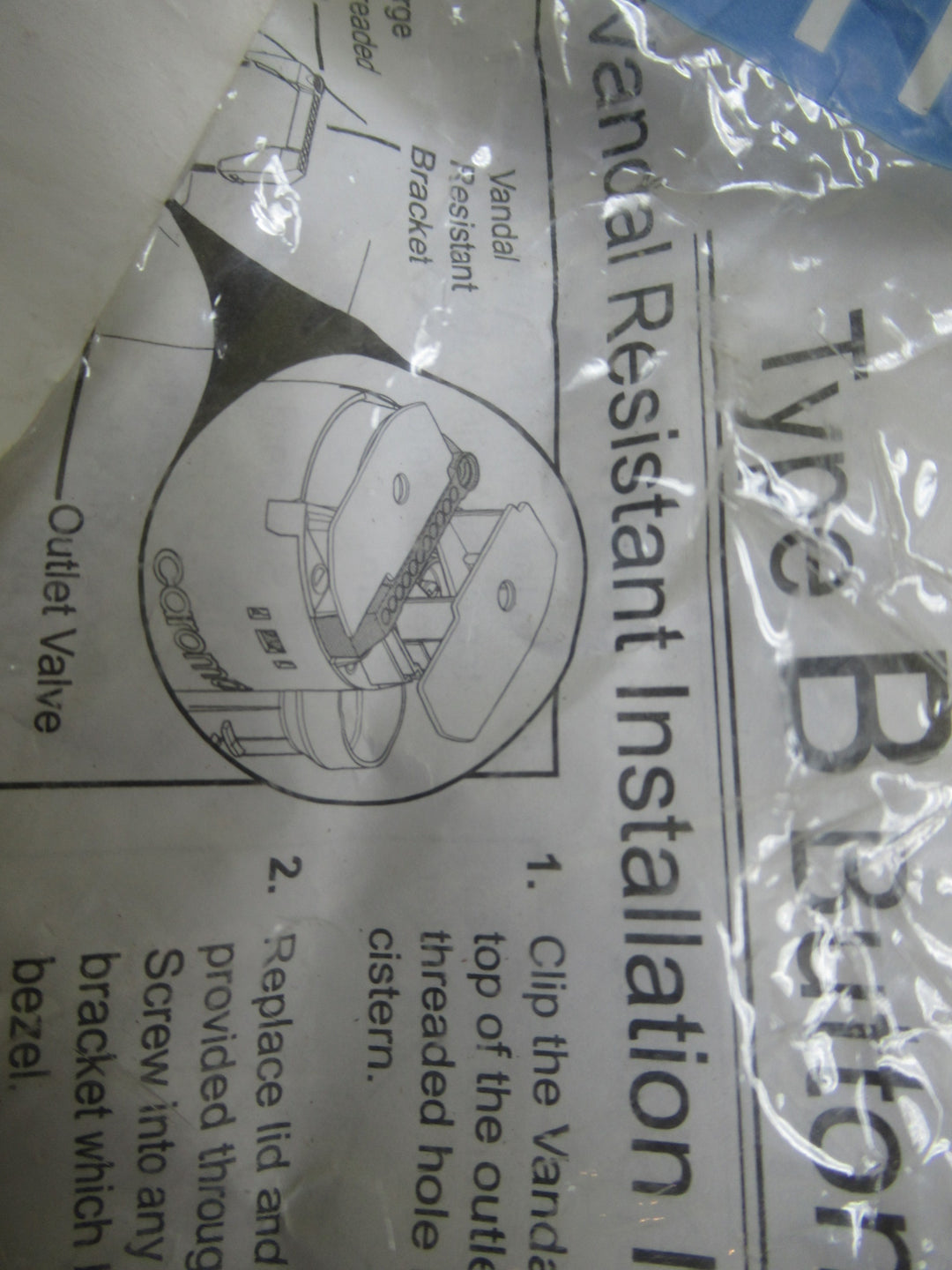 Caroma MS Vandal Resistant Kit Type B Buttons Kit