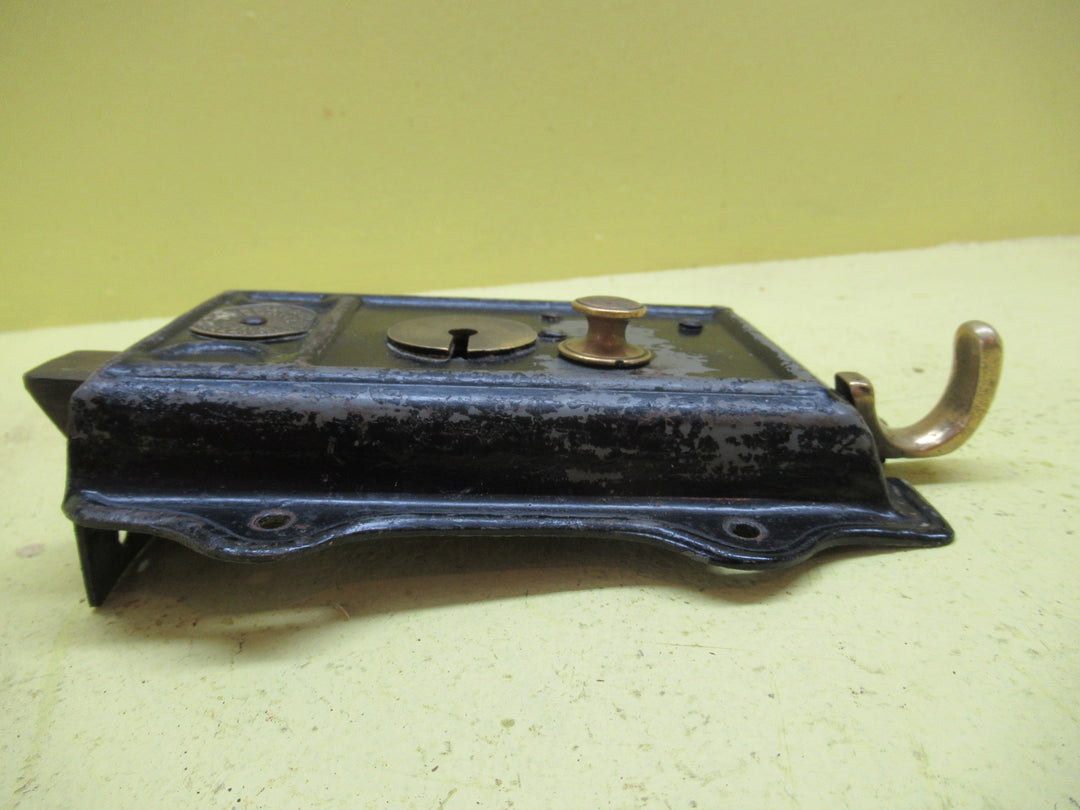Skirted Rim Lock by Willenhall J. Legge & Co (colonilalWork) 125H x 160W x 22D