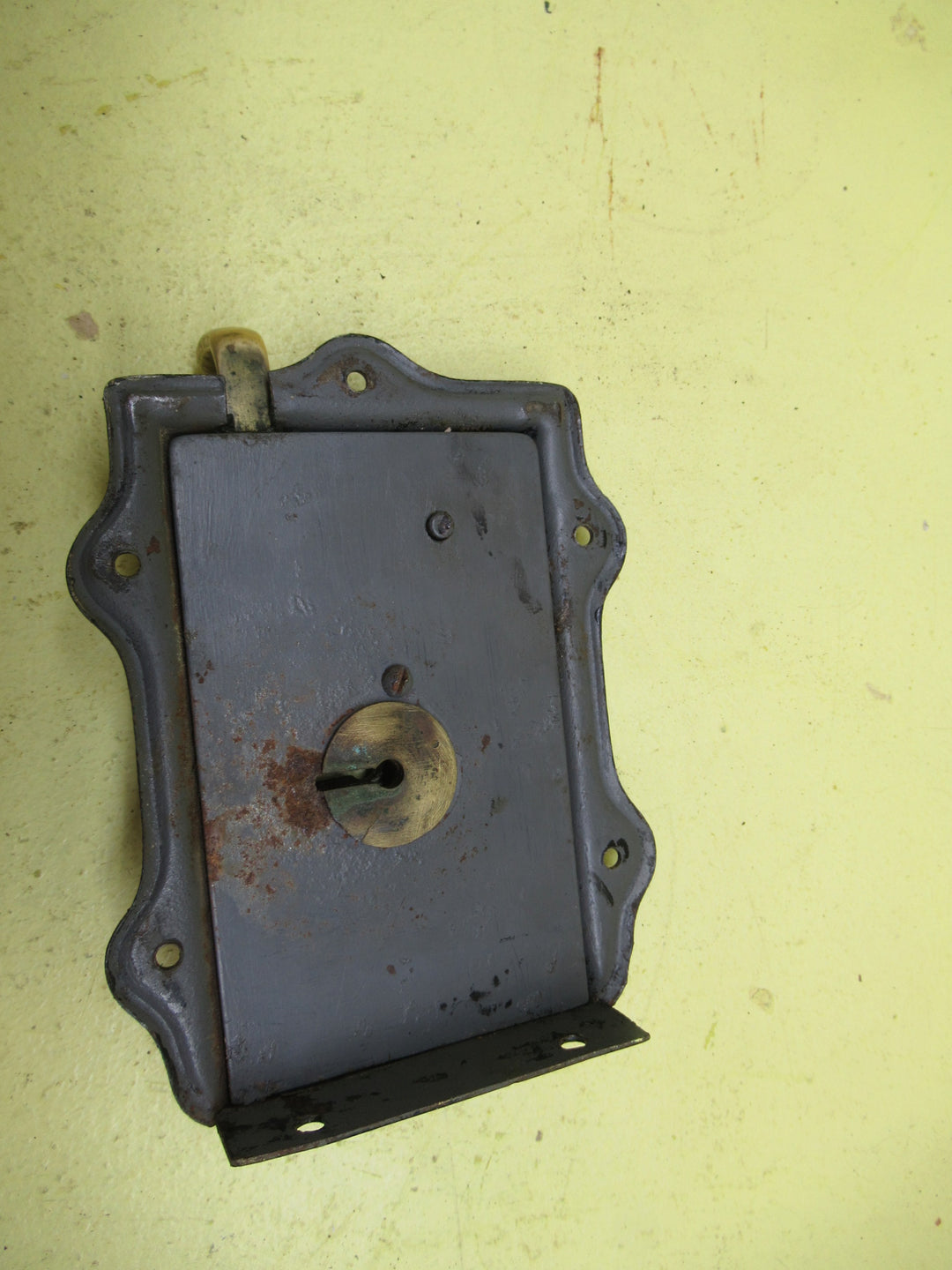 Skirted Rim Lock by Willenhall J. Legge & Co (colonilalWork) 125H x 160W x 22D