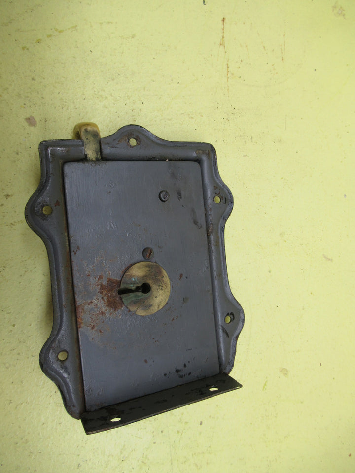 Skirted Rim Lock by Willenhall J. Legge & Co (colonilalWork) 125H x 160W x 22D