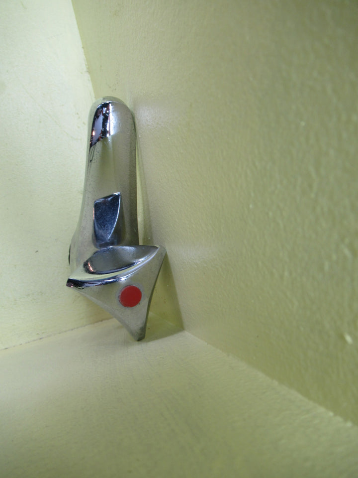 Pyramid Triangle Top Basin Faucet Tap  75H x 50W 120D