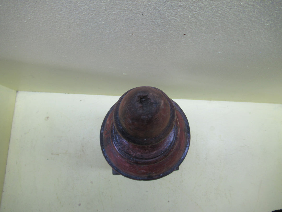 Wooden Finial Globe Shape Turned Stair Top Newel
