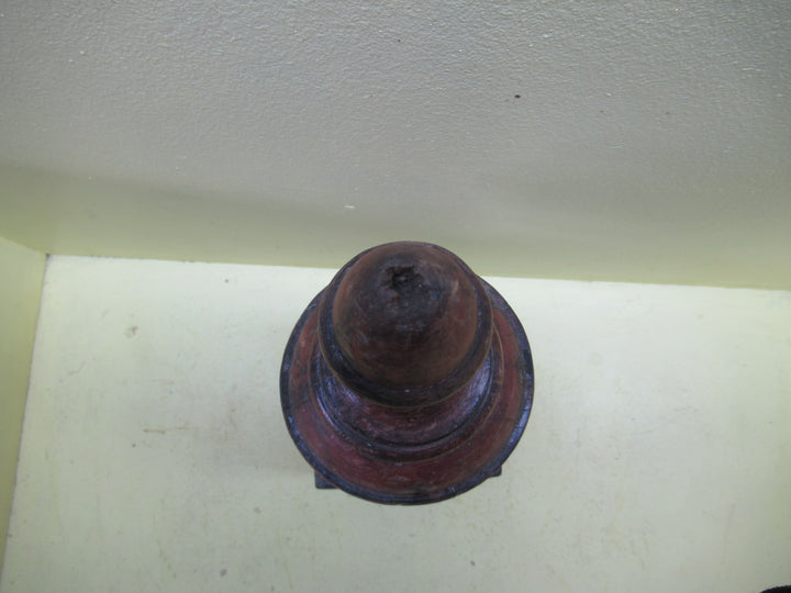Wooden Finial Globe Shape Turned Stair Top Newel