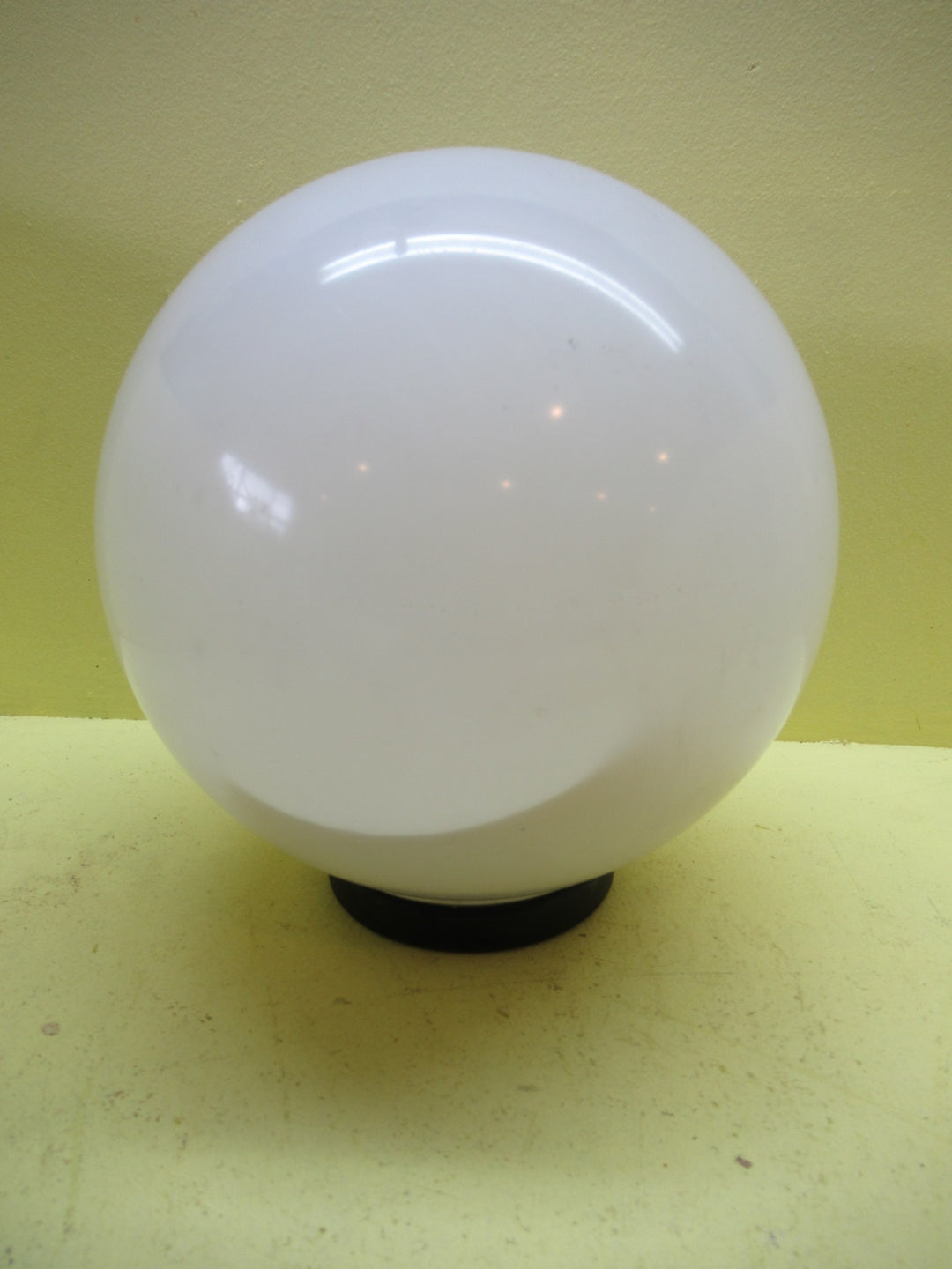 Acrylic Globe Light 27H x 26Dia