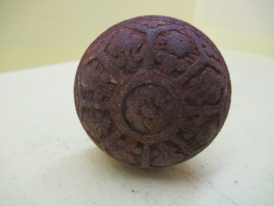 Gothic Cast Iron Vfintage Door Knob 60D x 55H