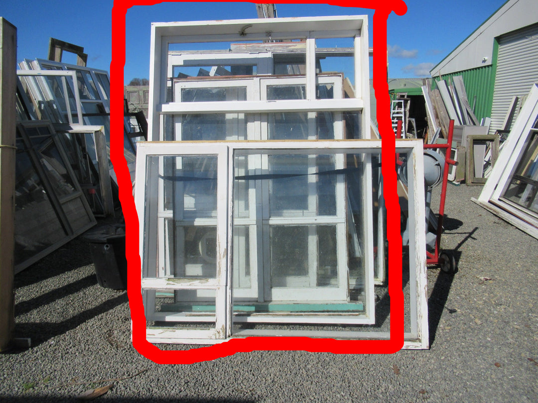3 Lite Woooden Window with opening Window 1560H x 2140 x 170D