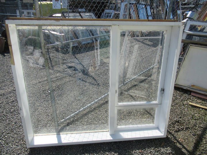 3 Lite Woooden Window with opening Window 1260H x 15302W x 170D