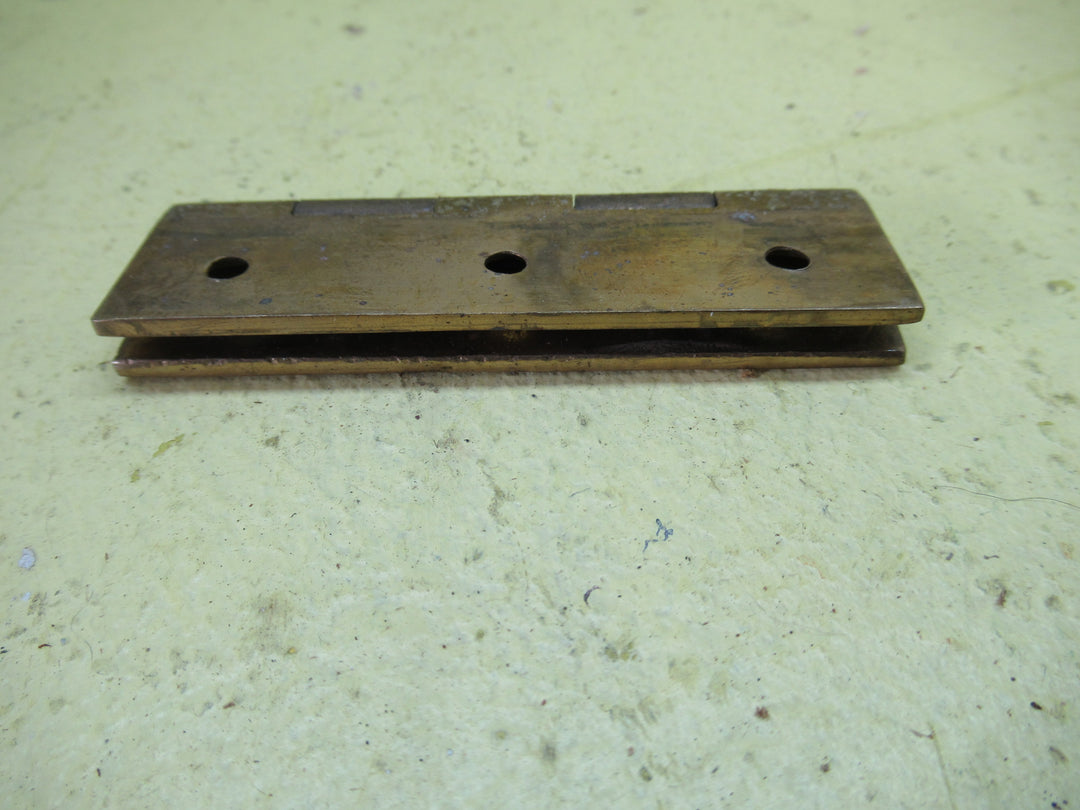 Brass Effect Butt Hinge 76L x 21-42W