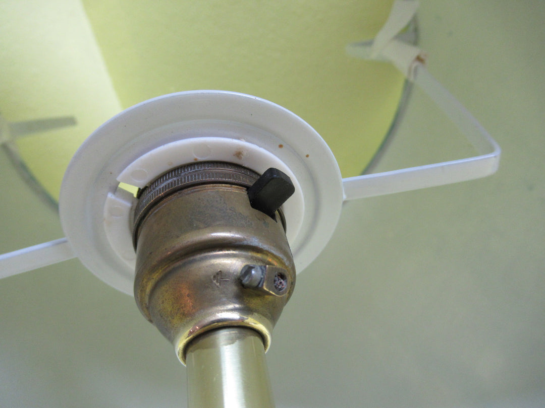 Brass Lamp Deck Top Lamp Shade 42H x 115SQ Shade 200H x 24-28W