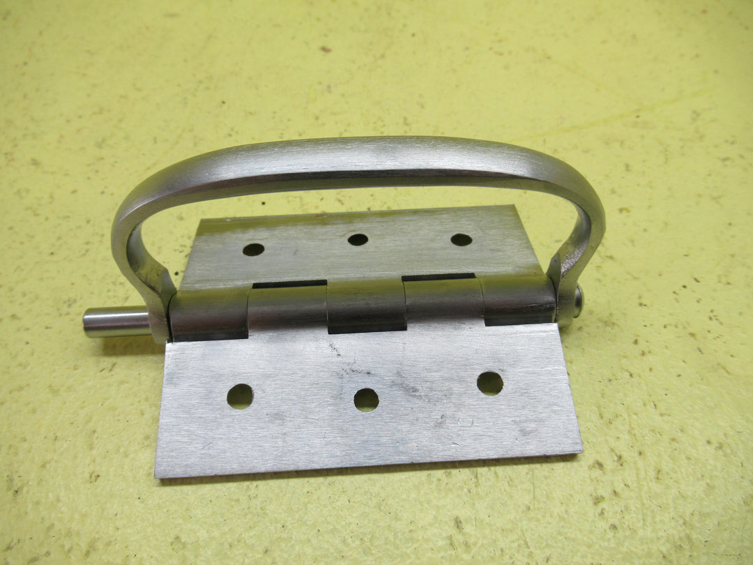 Stainless Steel Bifold Hinge with Handle   78H x 65W x 45D