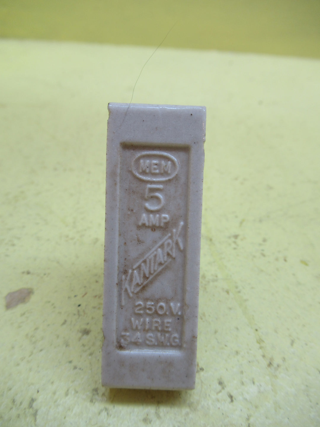 Vintage Ceramic Circuit Breaker 41H/23H x 60L x 23D