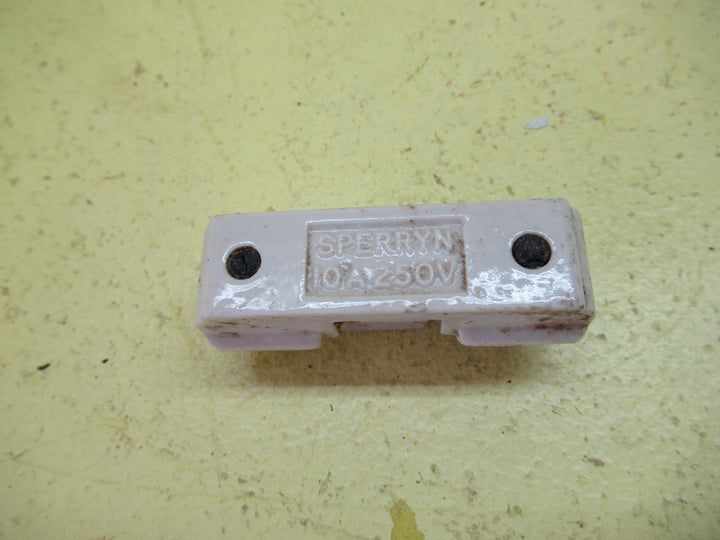 Vintage Ceramic Circuit Breaker 41H/23H x 60L x 23D