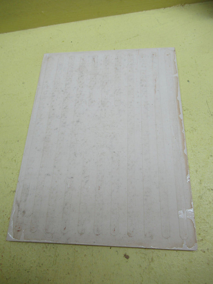 Whtie Tile with Light Pink Diagonal Stripes 200H x 150W