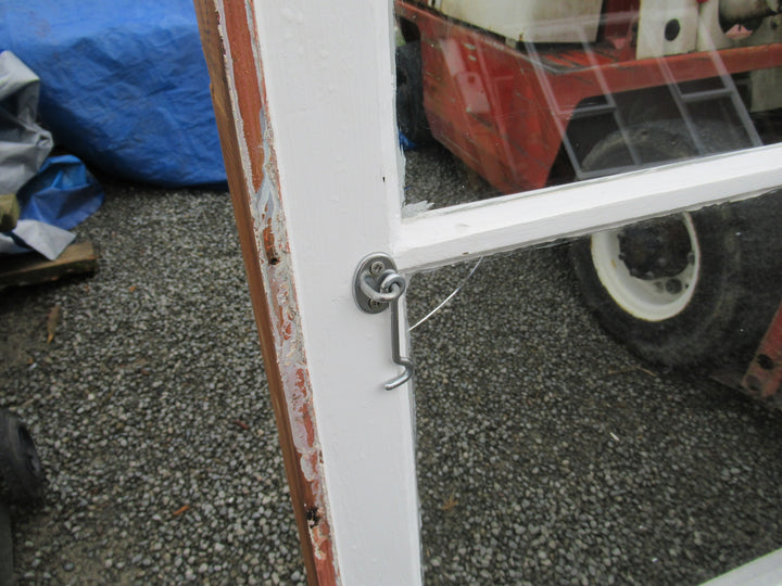 Native Timber 3 Lite French Doors with Side lites, Art Deco Hardware & Keys 2025H x 3145W x 135D