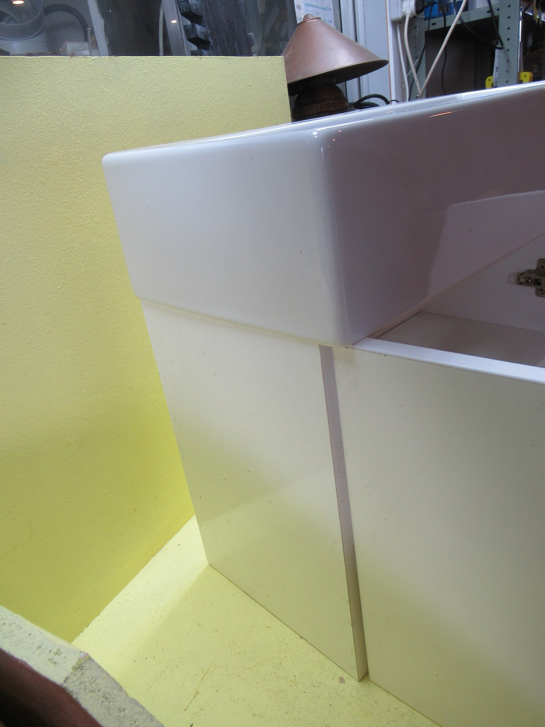 Small Wall Hung Bathroom Vanity 500H x 500W x 27D