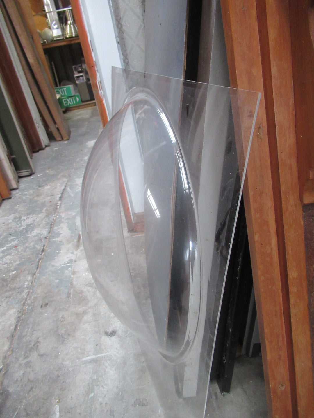 Rectangle Round Shower Dome 760L x 870W/Dome 160H x 62Dia