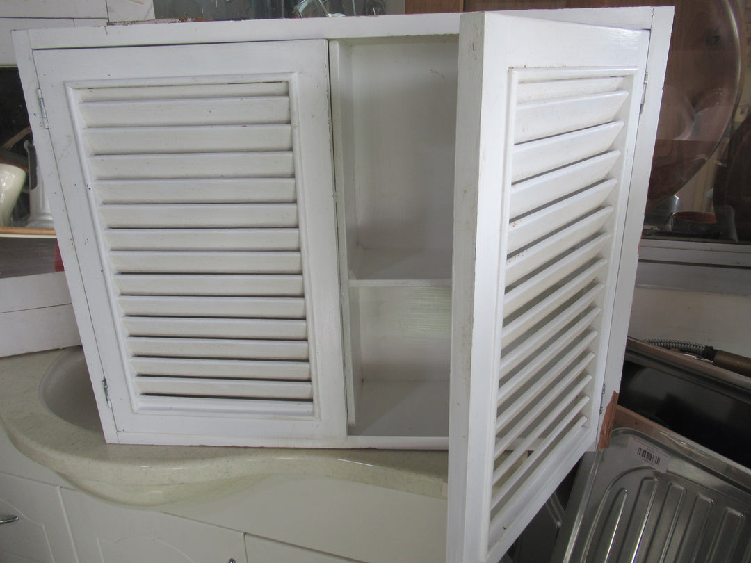 Louvre Double Door Bathroom Cabinet 500H x 650W x 145D