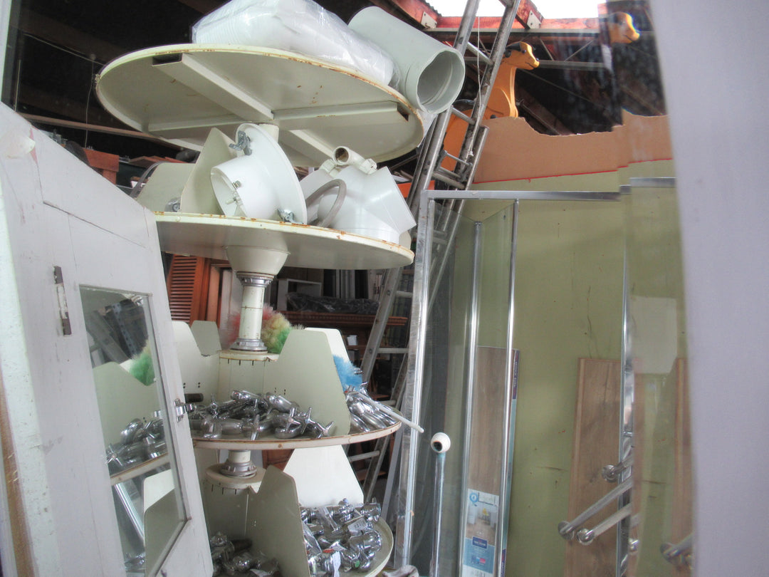 Oval Bevelled Mirror with timber frame 820H x 465W