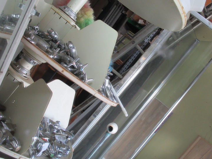 Oval Bevelled Mirror with timber frame 820H x 465W