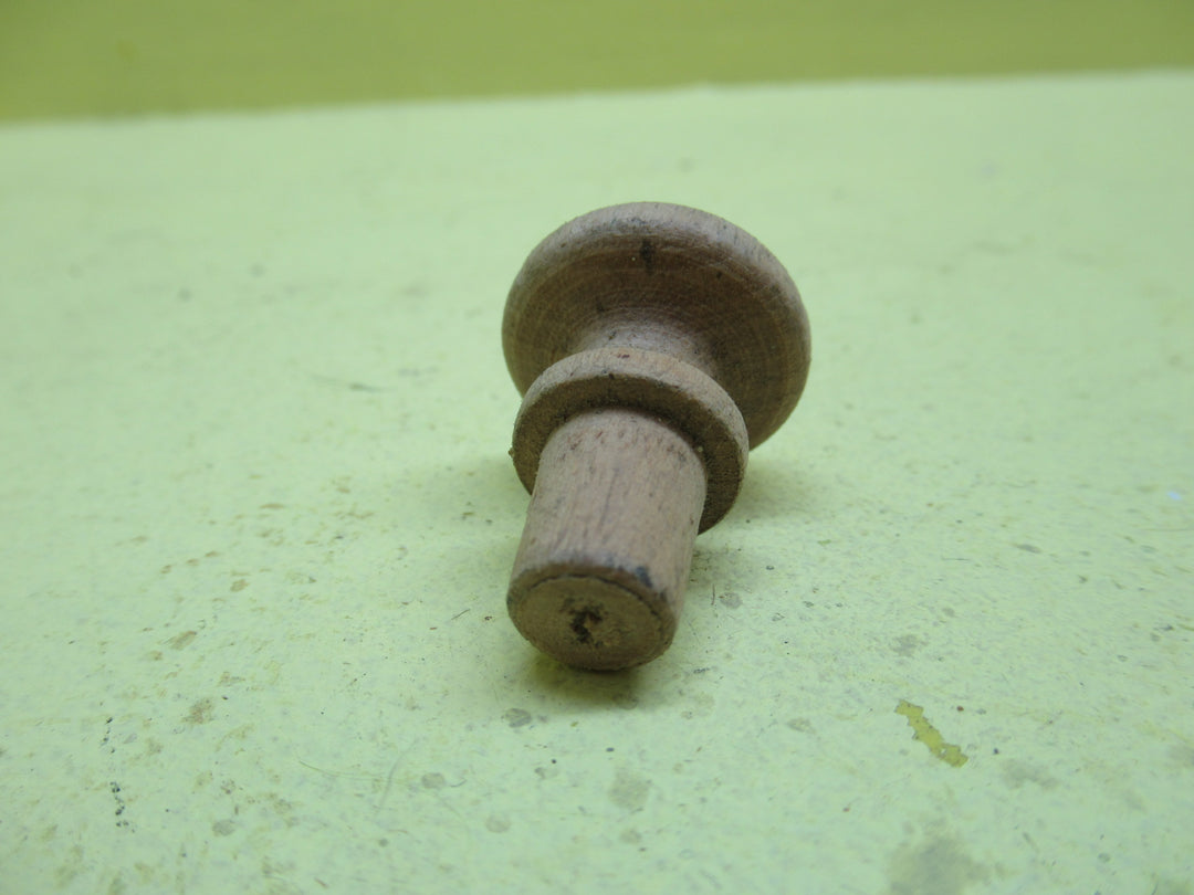 Small Wooden Knob 20Dia zx 20H