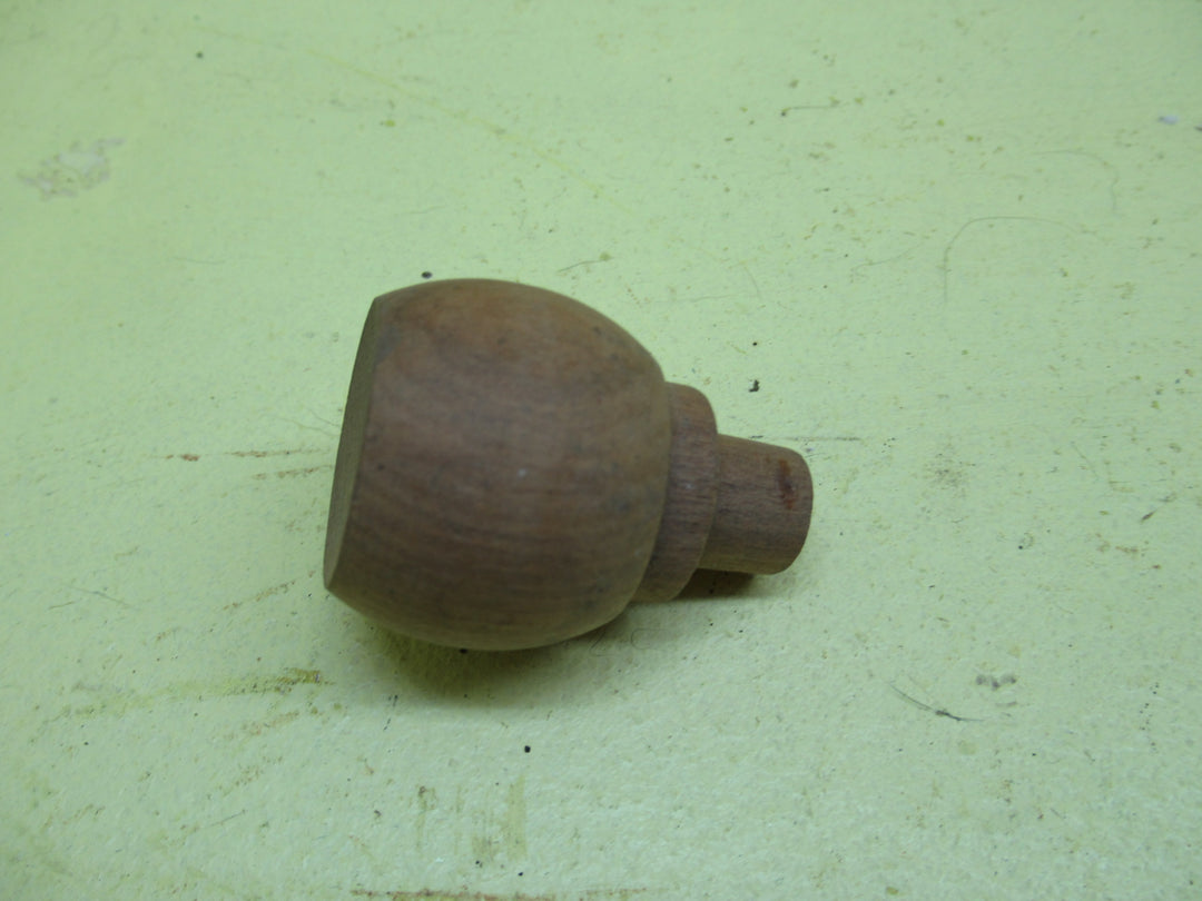 Flat Top Cone Shape Wooden Knob 25-33W x 30H