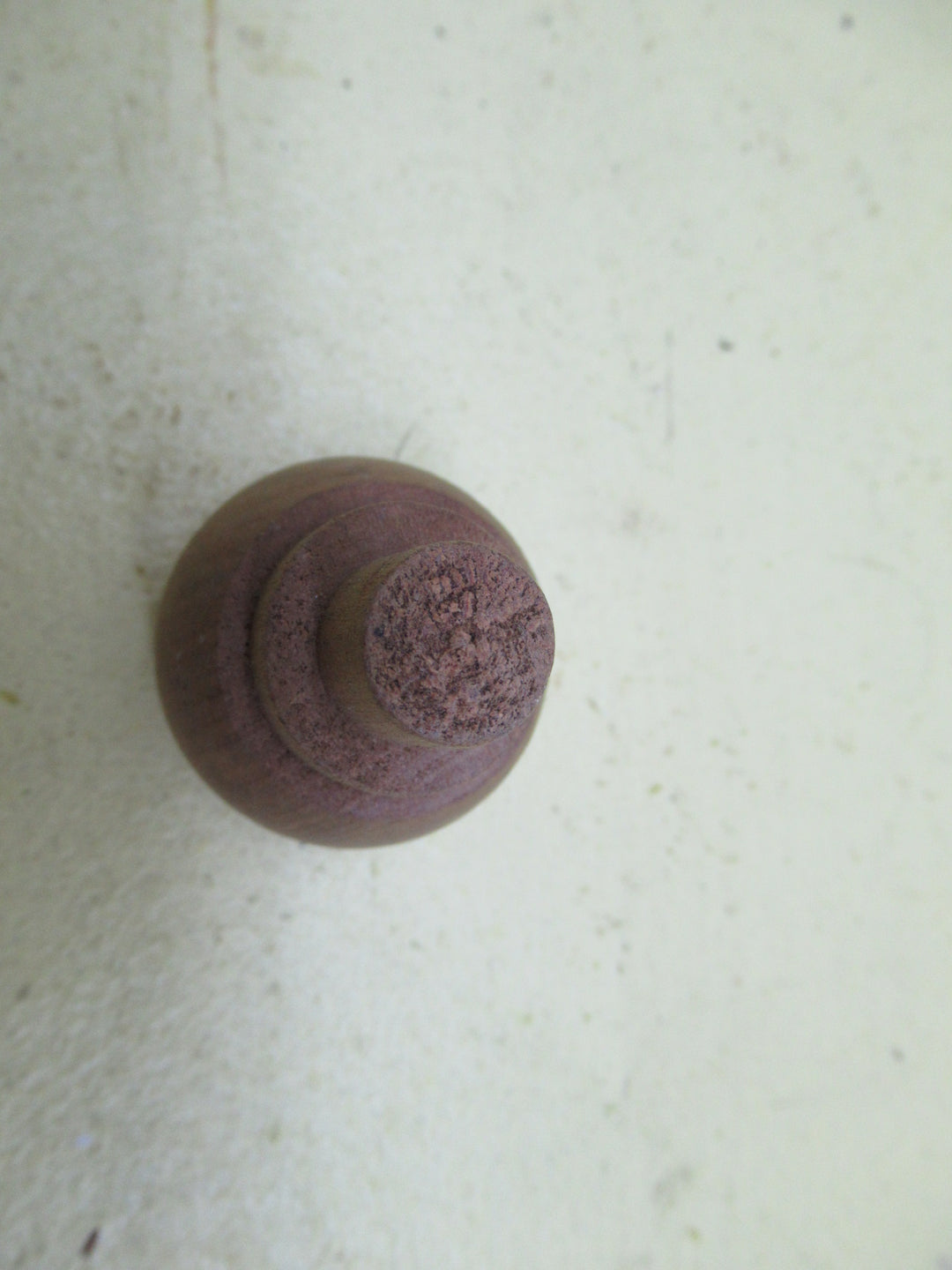 Flat Top Cone Shape Wooden Knob 25-33W x 30H