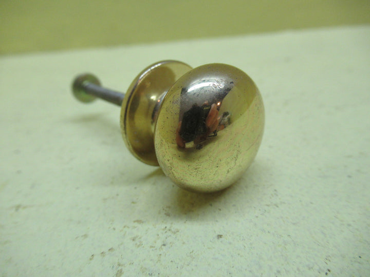 Small/Medium Brass Knob 15/20Dia x 15-20H