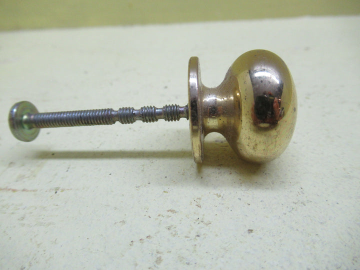 Small/Medium Brass Knob 15/20Dia x 15-20H