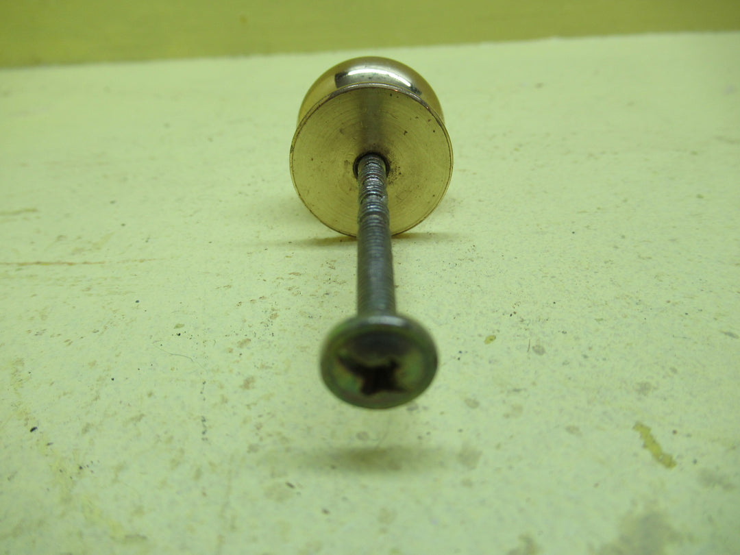 Small/Medium Brass Knob 15/20Dia x 15-20H