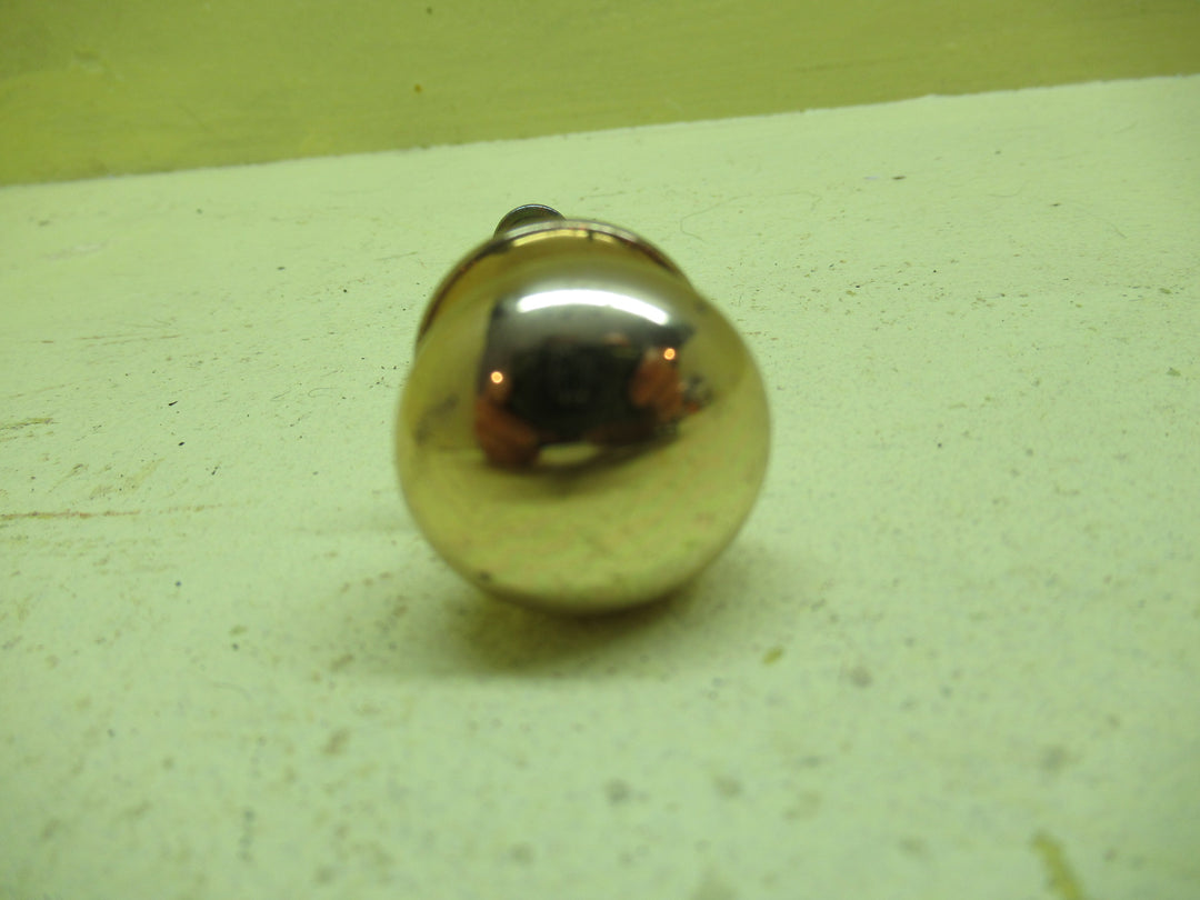 Small/Medium Brass Knob 15/20Dia x 15-20H