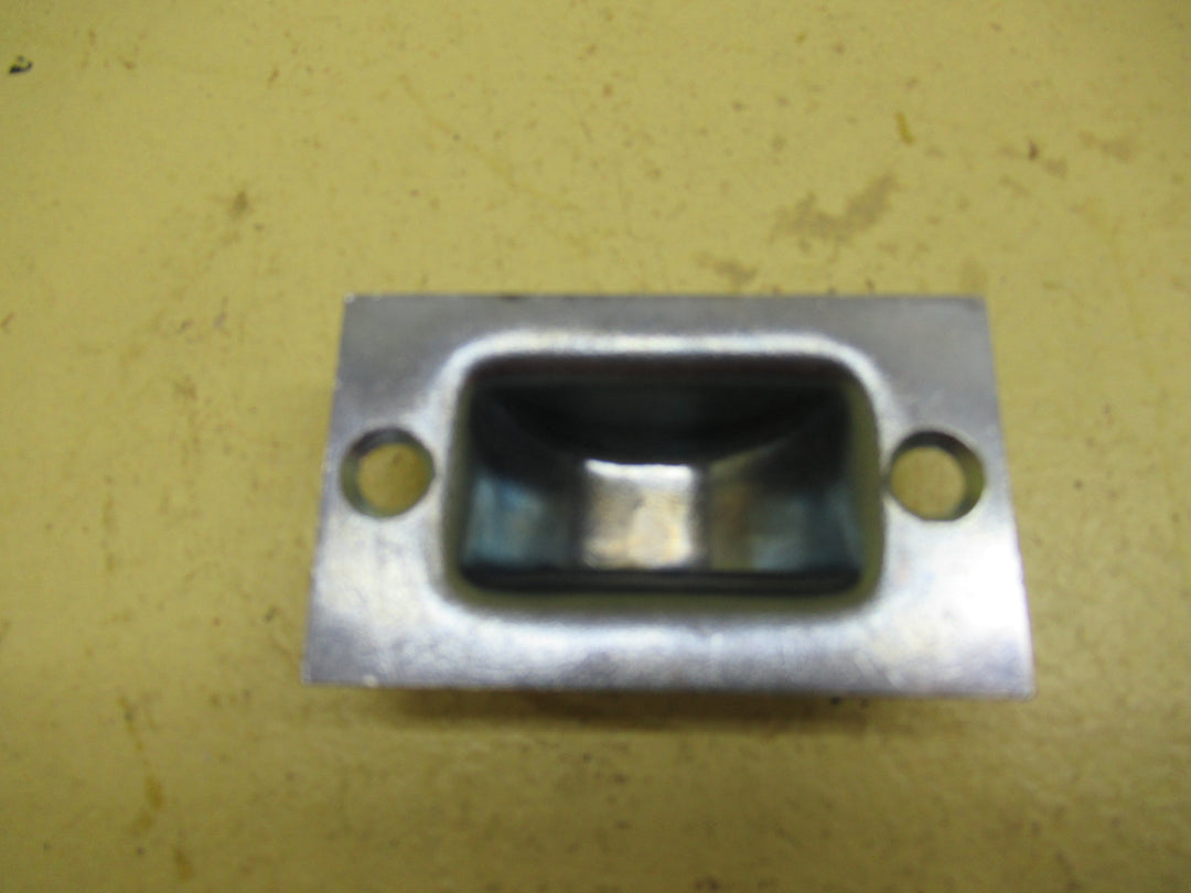 Small Chrome Pocket Door Flush Pull 65L x 38W x 20D