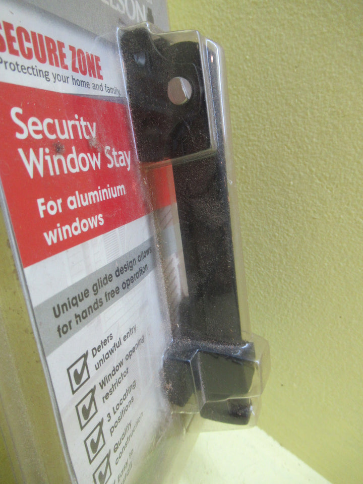 Miles Nelson Aulminium Security Window Stay 140L x 40W x 40H